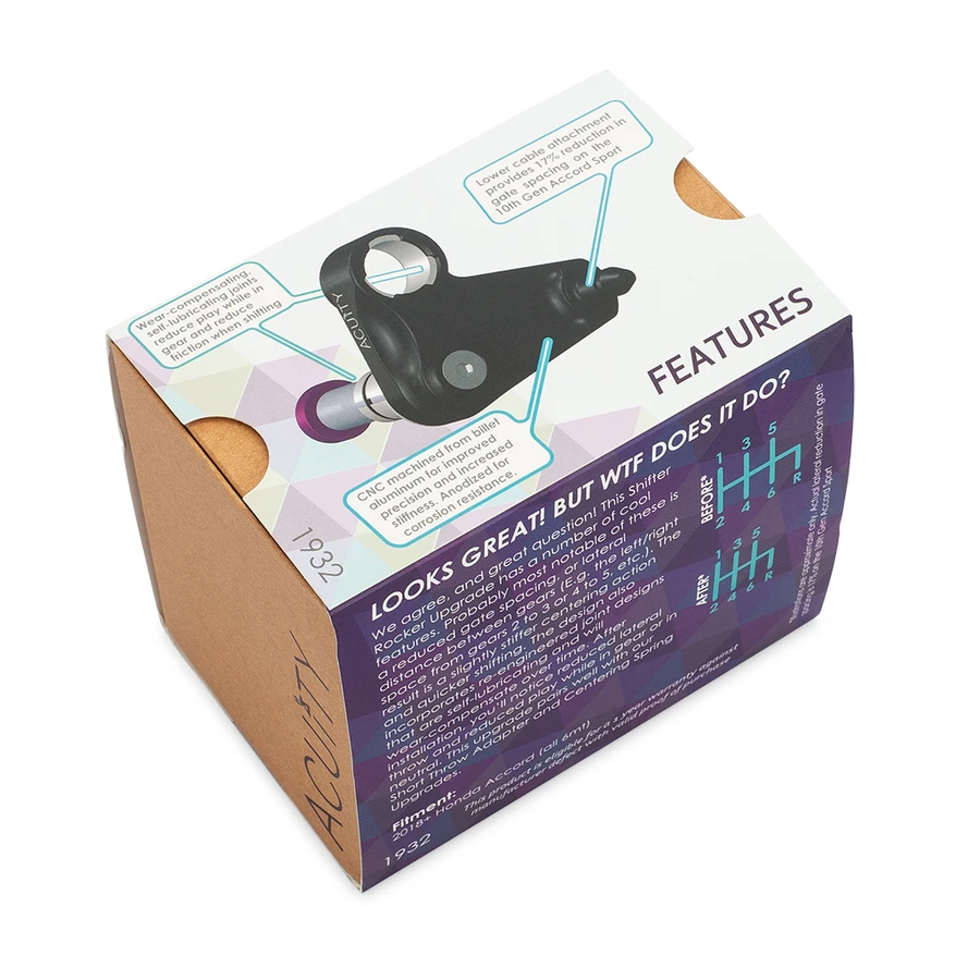 ACUITY Instruments Shifter Rocker Upgrade for the 10th Gen Accord (1932) - VOLT'D Performance