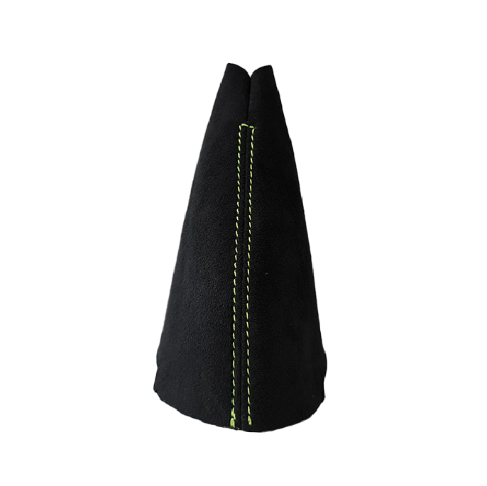 VOLT'D Alcantara Shift Boot - 2006-2011 8th Gen Honda Civic (Black Alcantara With Volt Stitch) - VOLT'D Performance