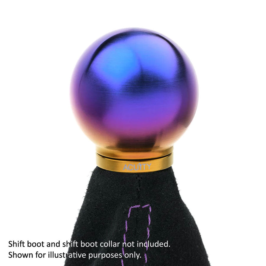 ACUITY Instruments POCO-Ti Burnt Titanium Low Profile Shift Knob (M10x1.5) (1958) - VOLT'D Performance