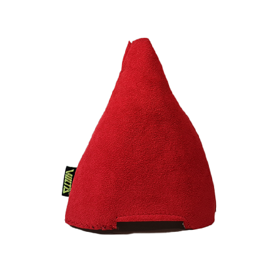 VOLT'D Alcantara Shift Boot for 2007-2011 8th Gen Honda Civic (Red Alcantara With Red Stitch) - VOLT'D Performance