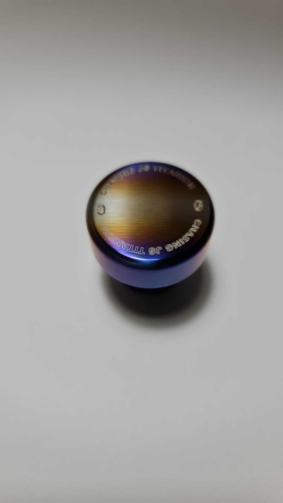 CHASING JS Titanium Honda Power Steering Cap - VOLT'D Performance