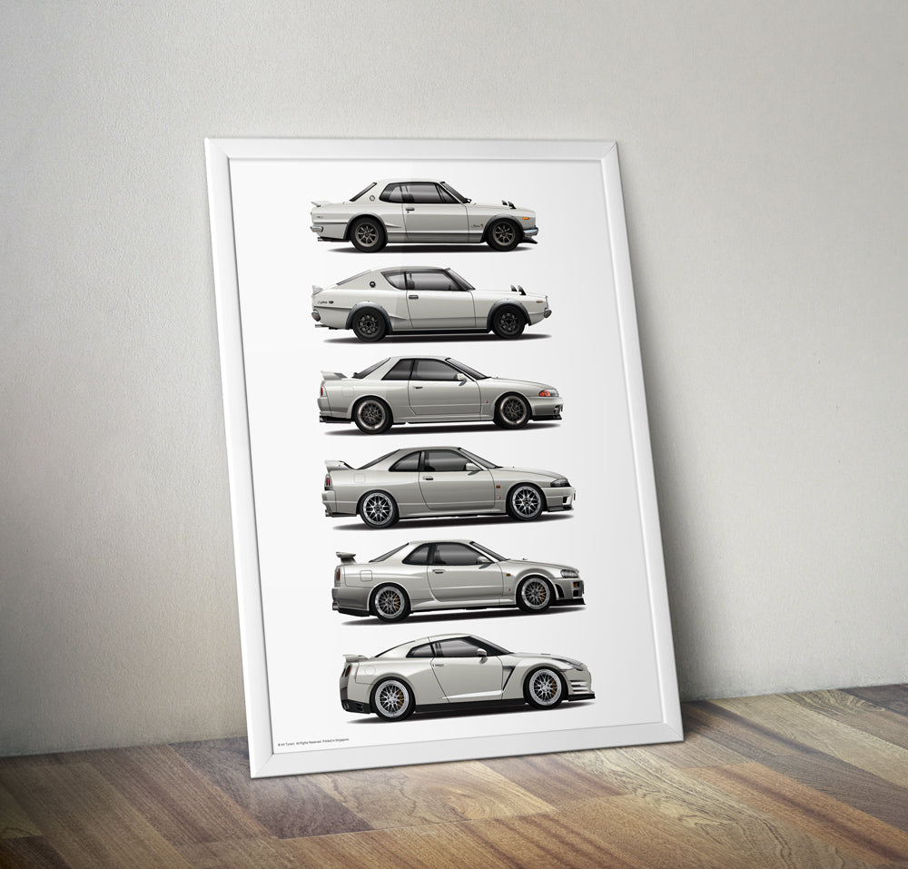 ArtTunerz Giclée Prints (Car Sets)