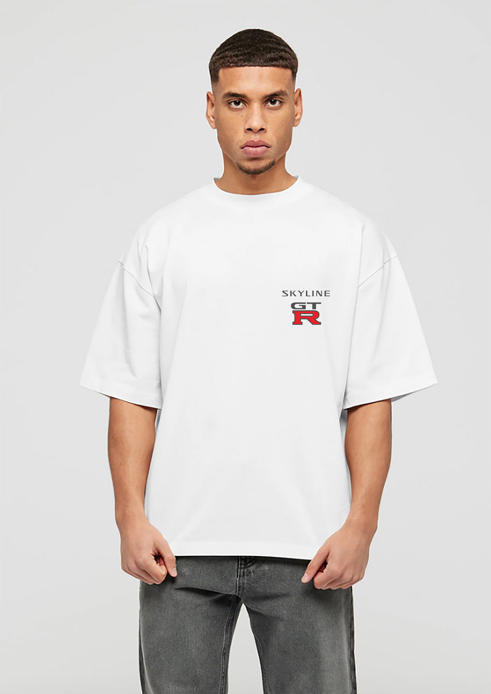 VOLT'D x ArtTunerz Nissan Skyline GTR R33 Tee (White)