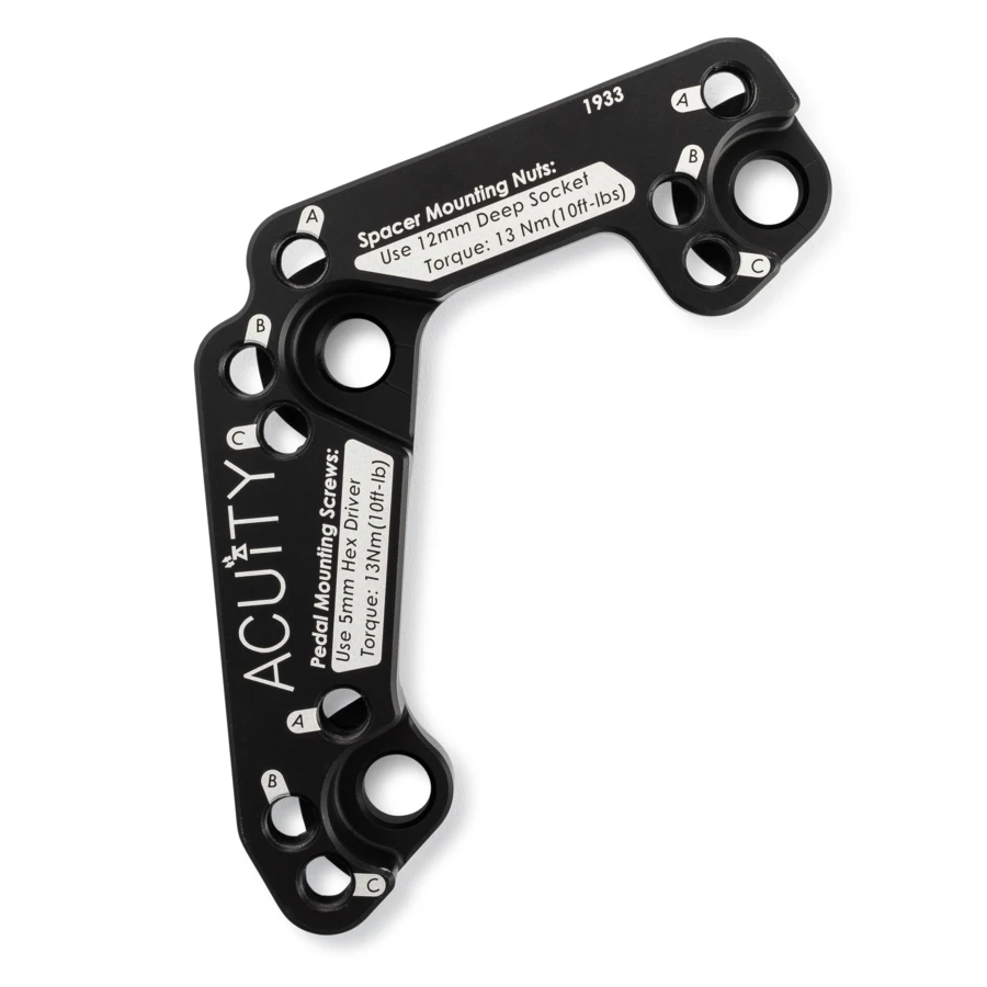 ACUITY Instruments Throttle Pedal Spacer for the Right-Hand-Drive Vehicles (1933) - VOLT'D Performance