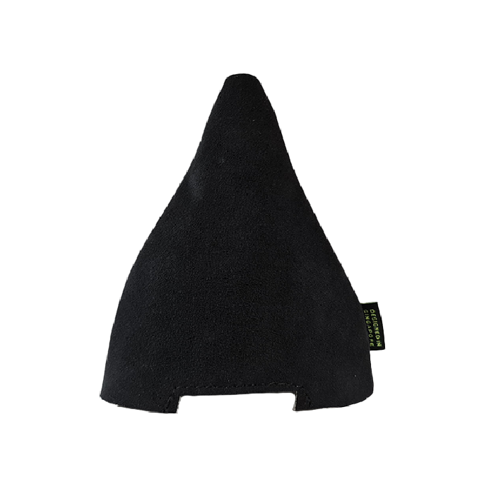 VOLT'D Alcantara Shift Boot - 2006-2011 8th Gen Honda Civic (Black Alcantara With Volt Stitch) - VOLT'D Performance