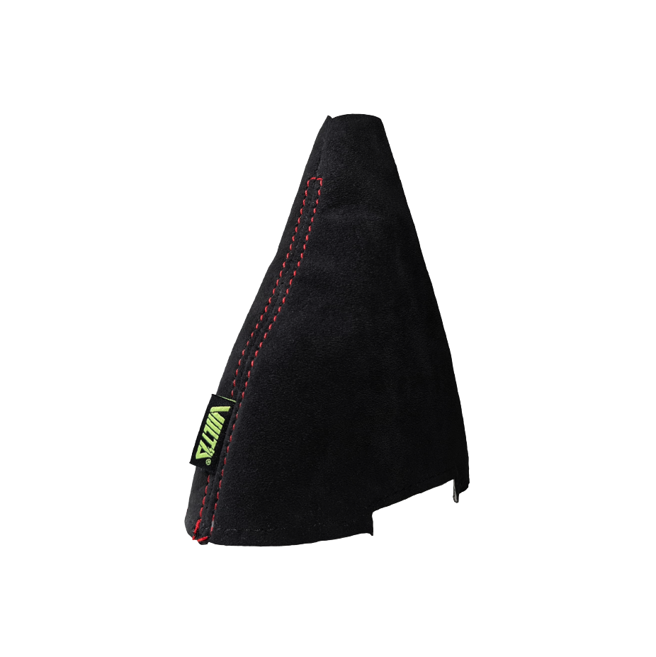 VOLT'D Alcantara Shift Boot for 2006-2011 8th Gen Honda Civic (Black Alcantara With Red Stitch) - VOLT'D Performance