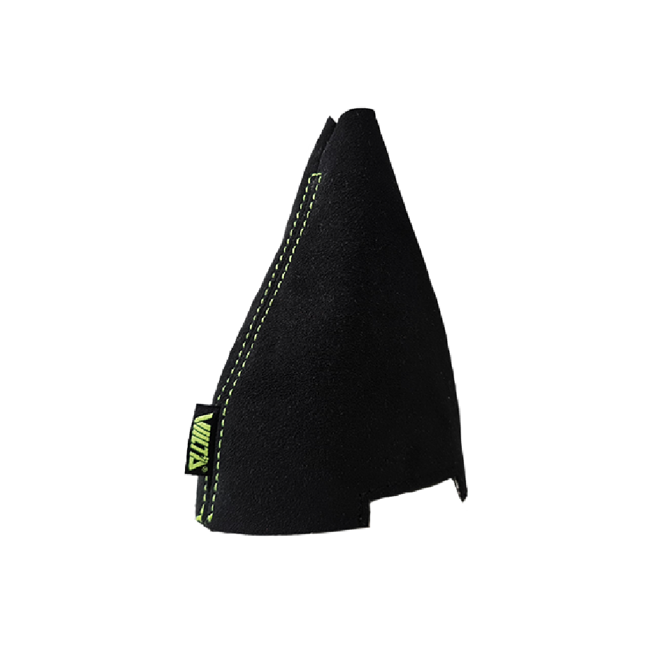 VOLT'D Alcantara Shift Boot - 2006-2011 8th Gen Honda Civic (Black Alcantara With Volt Stitch) - VOLT'D Performance