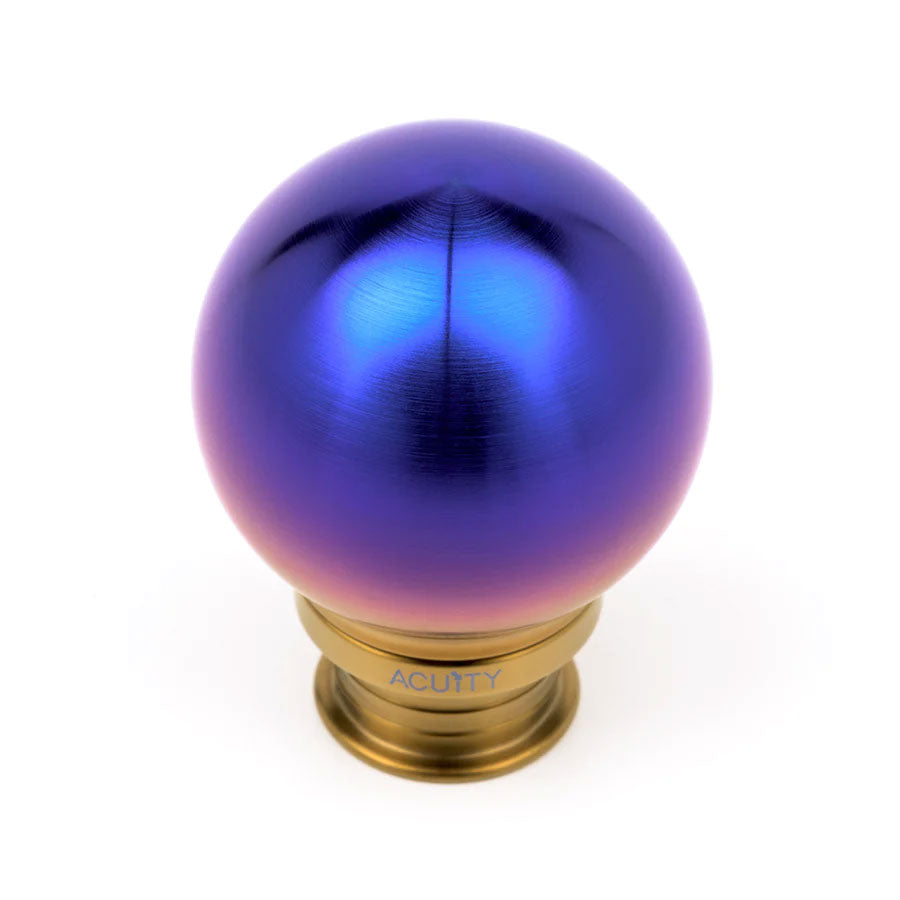 ACUITY Instruments POCO-Ti Burnt Titanium Low Profile Shift Knob (M10x1.5) (1958) - VOLT'D Performance