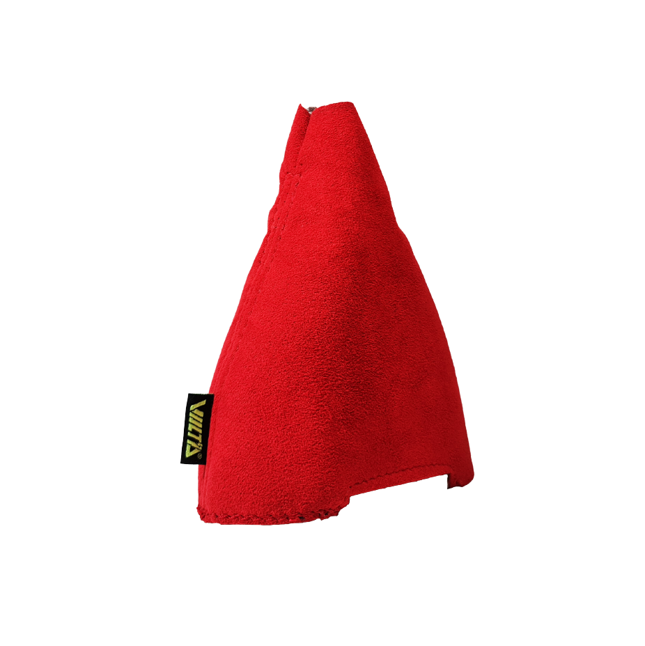 VOLT'D Alcantara Shift Boot for 2007-2011 8th Gen Honda Civic (Red Alcantara With Red Stitch) - VOLT'D Performance