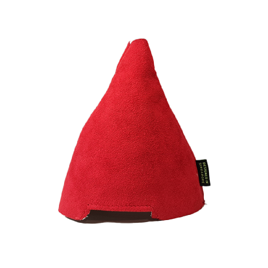 VOLT'D Alcantara Shift Boot for 2007-2011 8th Gen Honda Civic (Red Alcantara With Red Stitch) - VOLT'D Performance